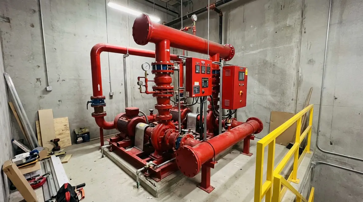 fire pump installation errors commercial