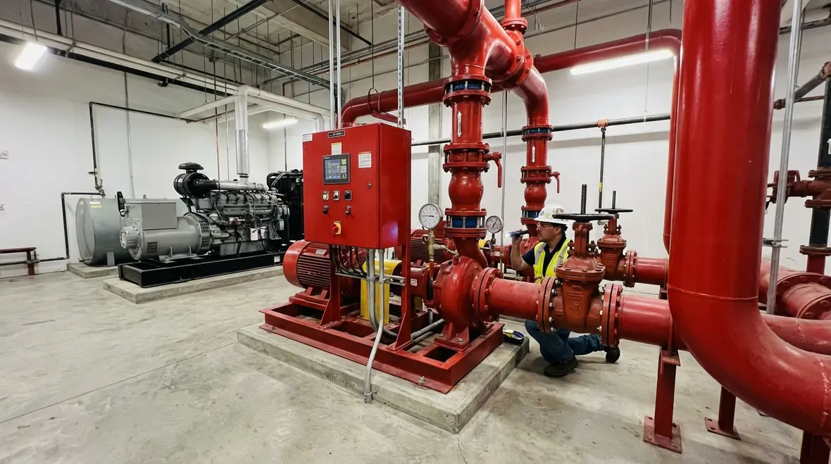 fire pump role in sprinkler systems