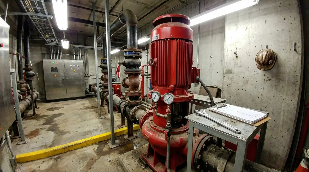tall building fire pump performance issues