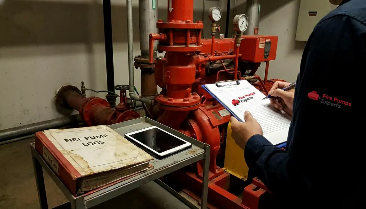 fire pump documentation Hemet CA