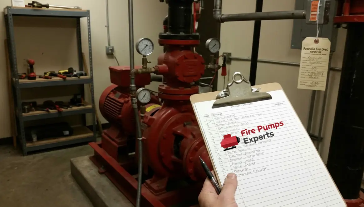 fire pump maintenance Roseville CA