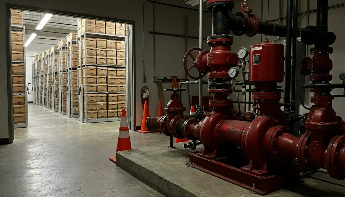 Fire Pump Requirements for Archive Buildings