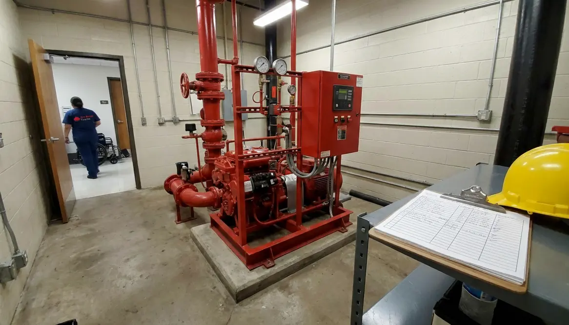 Fire Pump Requirements for Veterans Facilities