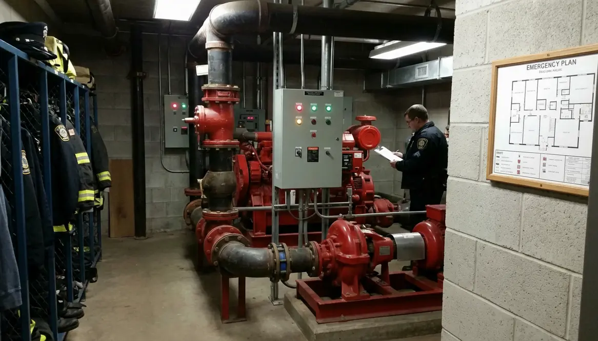 Fire Pump Systems for Police Stations