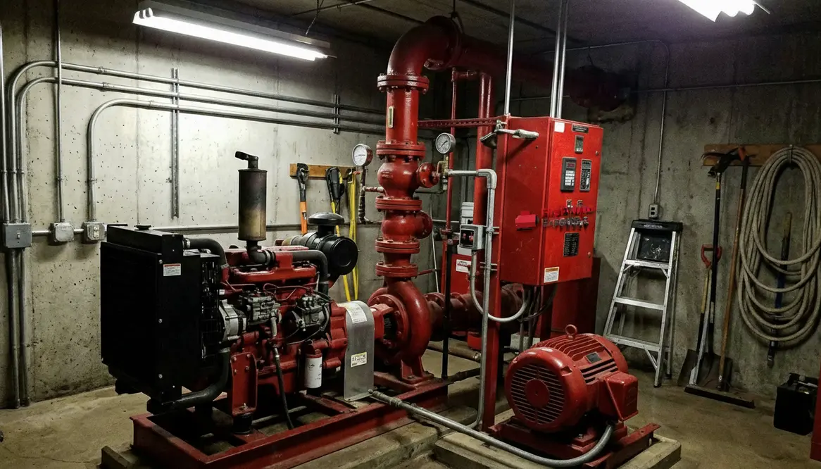 Fire Pump Systems for Public Works Buildings