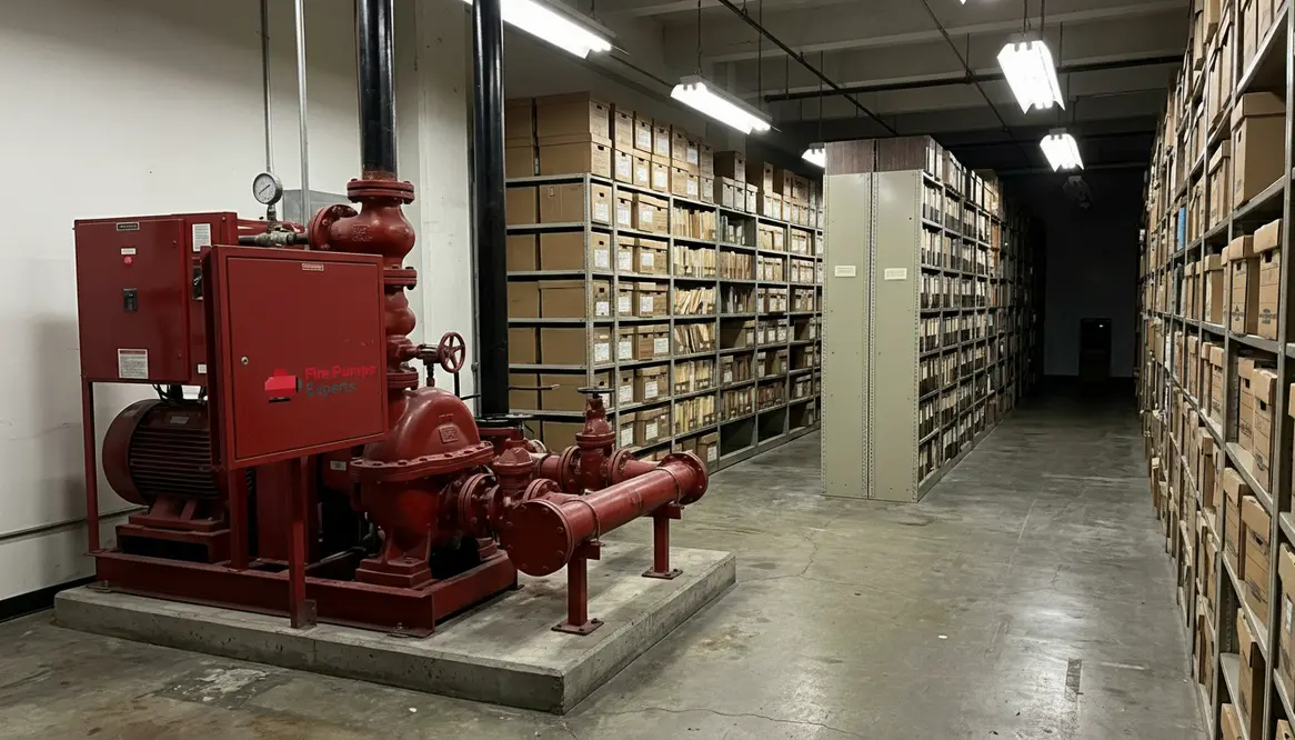 Fire Pump Systems for Records Centers