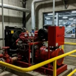 Fire protection for high-speed sorting operations