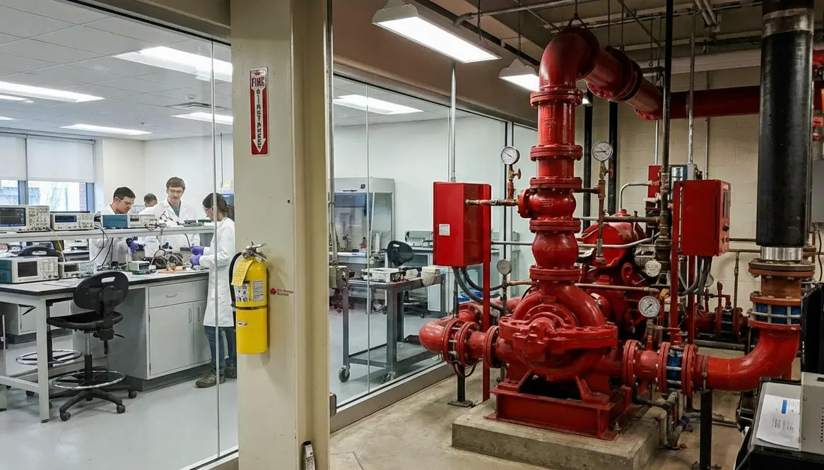 Fire protection for innovation-focused production