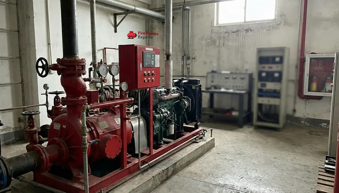 Fire protection for specialized testing environments
