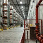 Fire pump considerations for rack storage and inventory