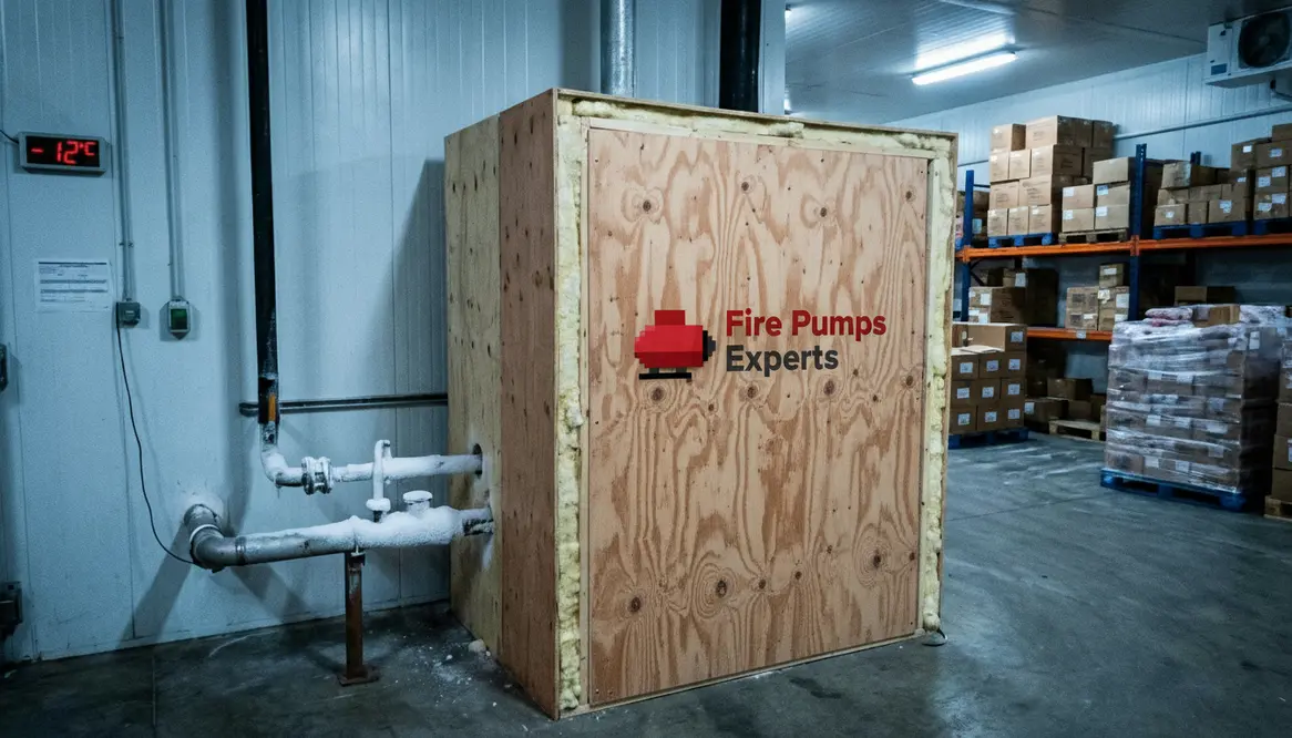 Fire pump considerations for refrigerated buildings