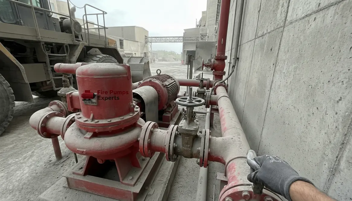 Fire pump considerations in heavy industrial environments