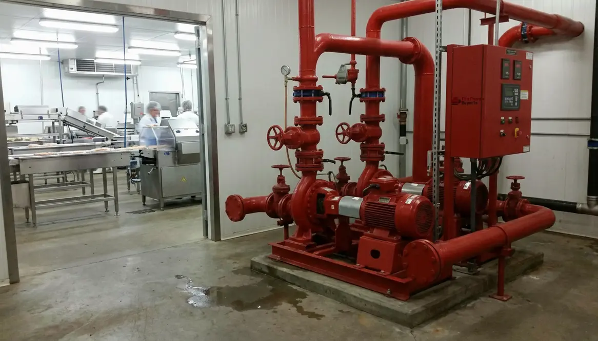 Fire pump needs for high-risk food production facilities