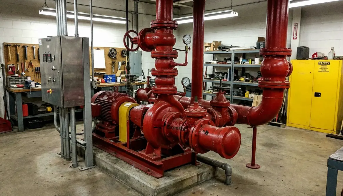 Fire pump needs for industrial service buildings