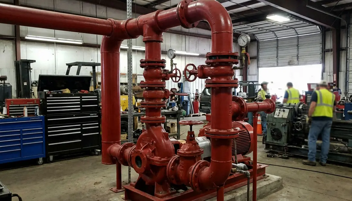 Fire pump needs for industrial service buildings