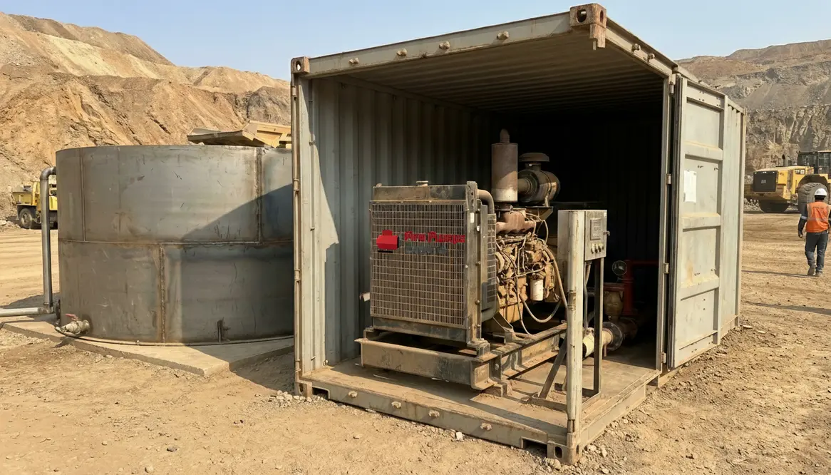 Fire pump needs for remote industrial support buildings