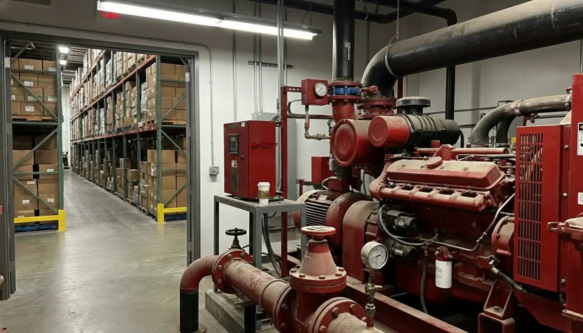 Fire pump needs in high-density storage occupancy