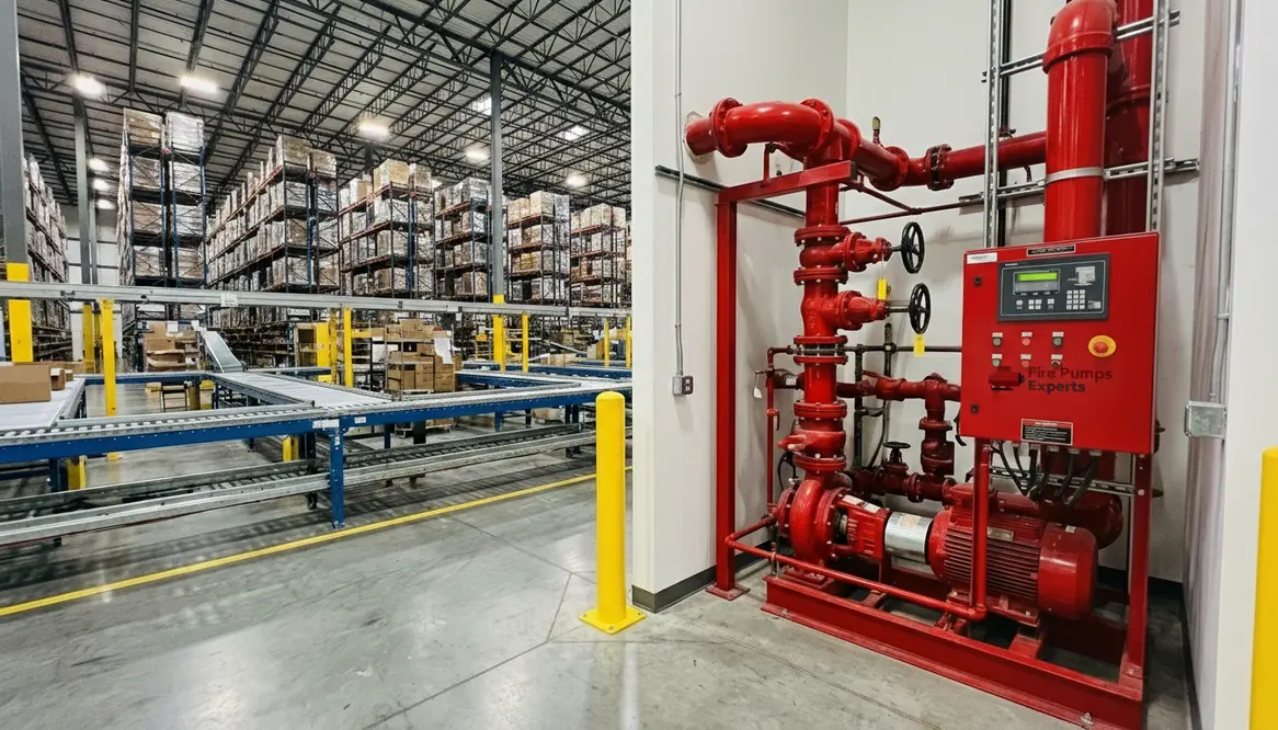 Fire pump needs in high-throughput logistics buildings