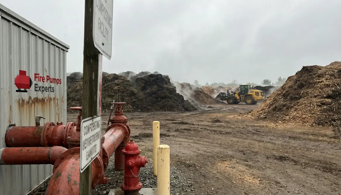 Fire pump planning for organic processing environments