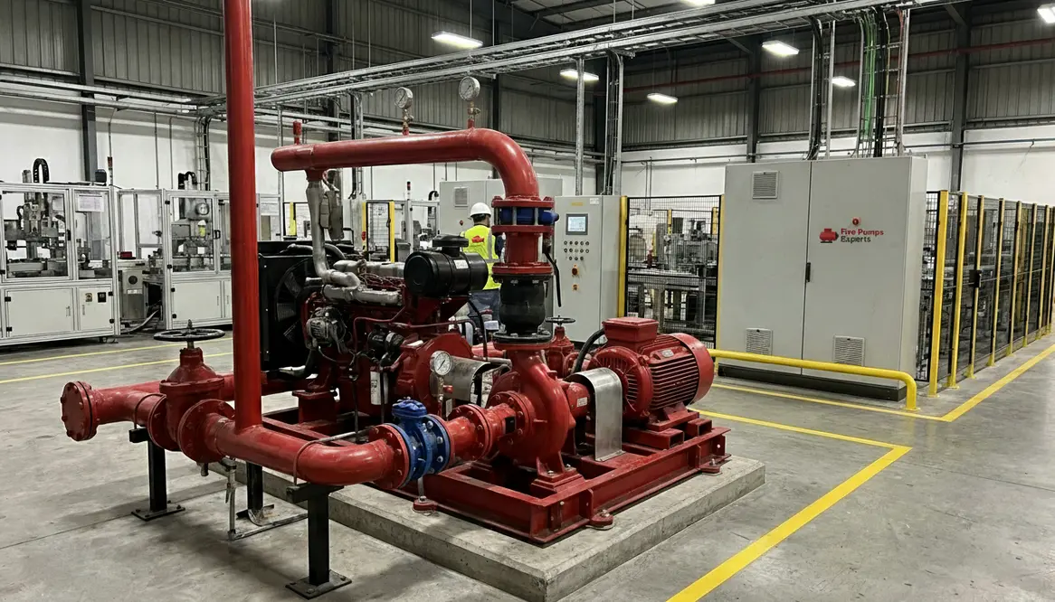 Fire pump planning for specialized manufacturing risk