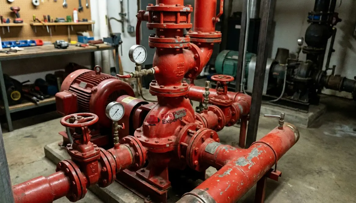 Fire pump solutions for support and repair operations