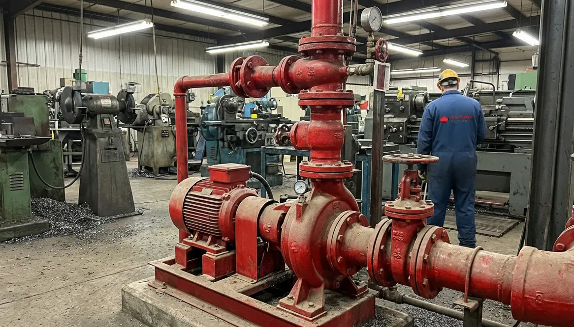 Fire risk in high-heat industrial settings