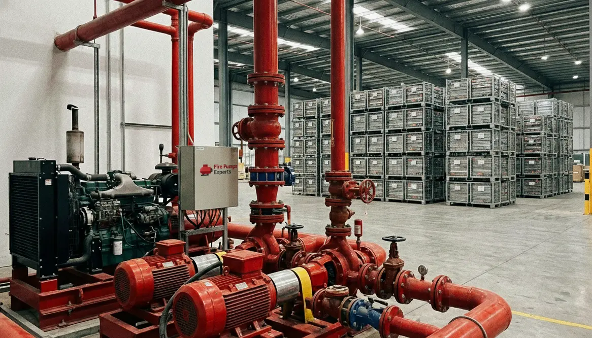 Fire risk management for stored battery systems