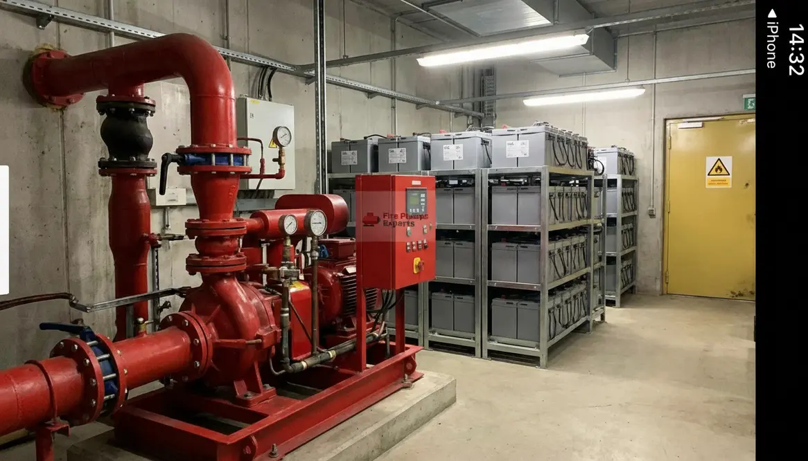Fire safety for battery and power-related occupancy