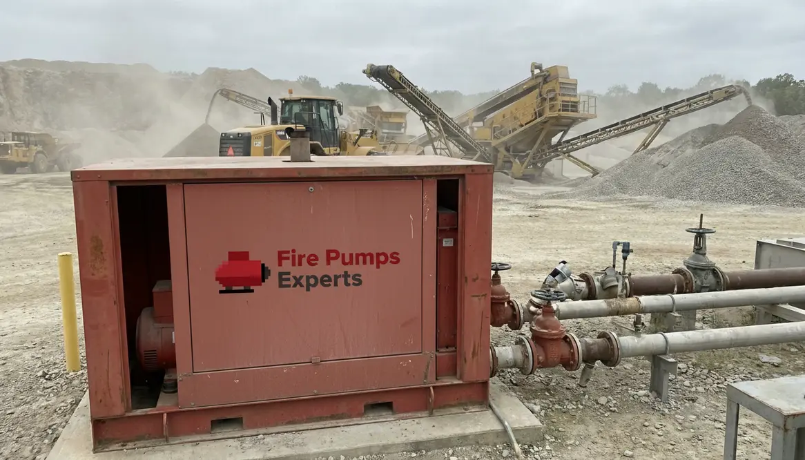 Fire safety for rugged industrial sites