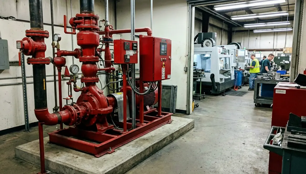 Fire safety in precision manufacturing spaces