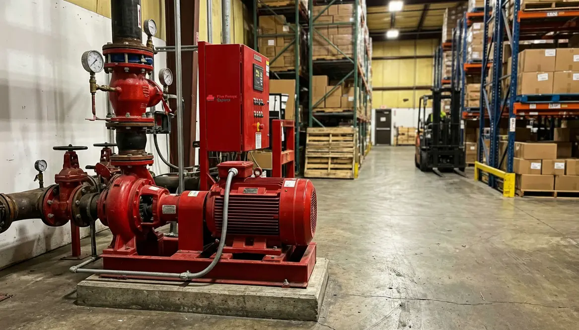 How to protect logistics operations from fire risk