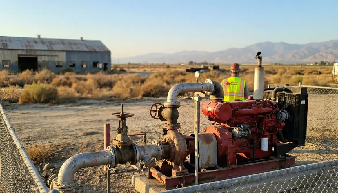 Kern County fire pump selection