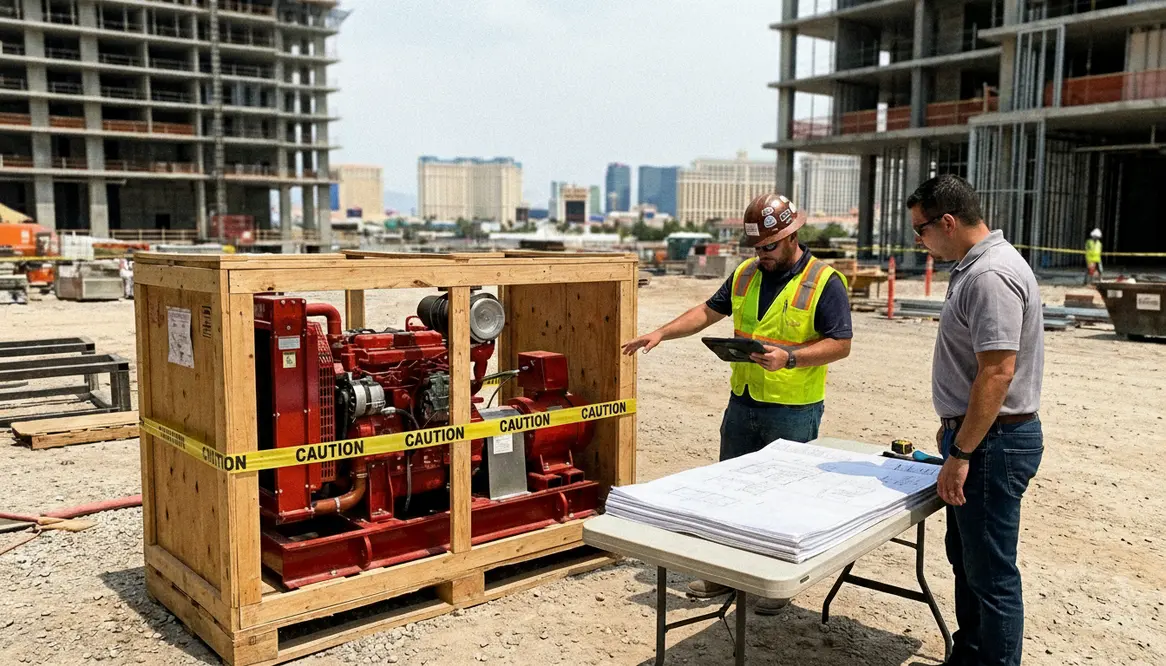 Las Vegas fire pump compliance