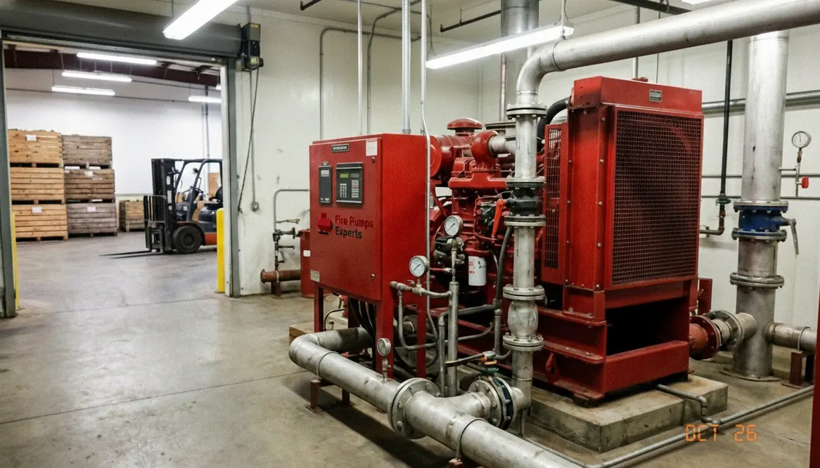 agricultural facility fire pump requirements Salinas