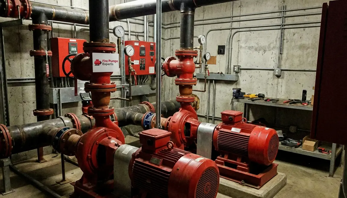 apartment complex fire pump requirements