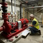 apartment redevelopment fire pump requirements