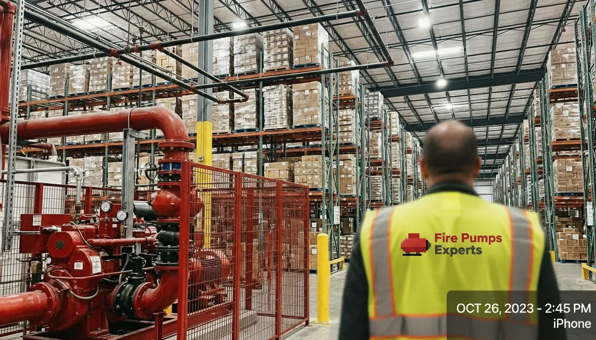 carson distribution center fire suppression water pressure