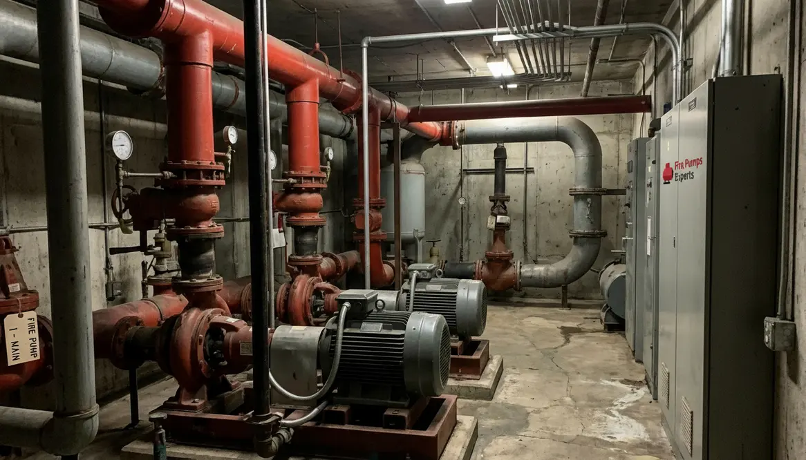 city of industry industrial fire suppression water pressure