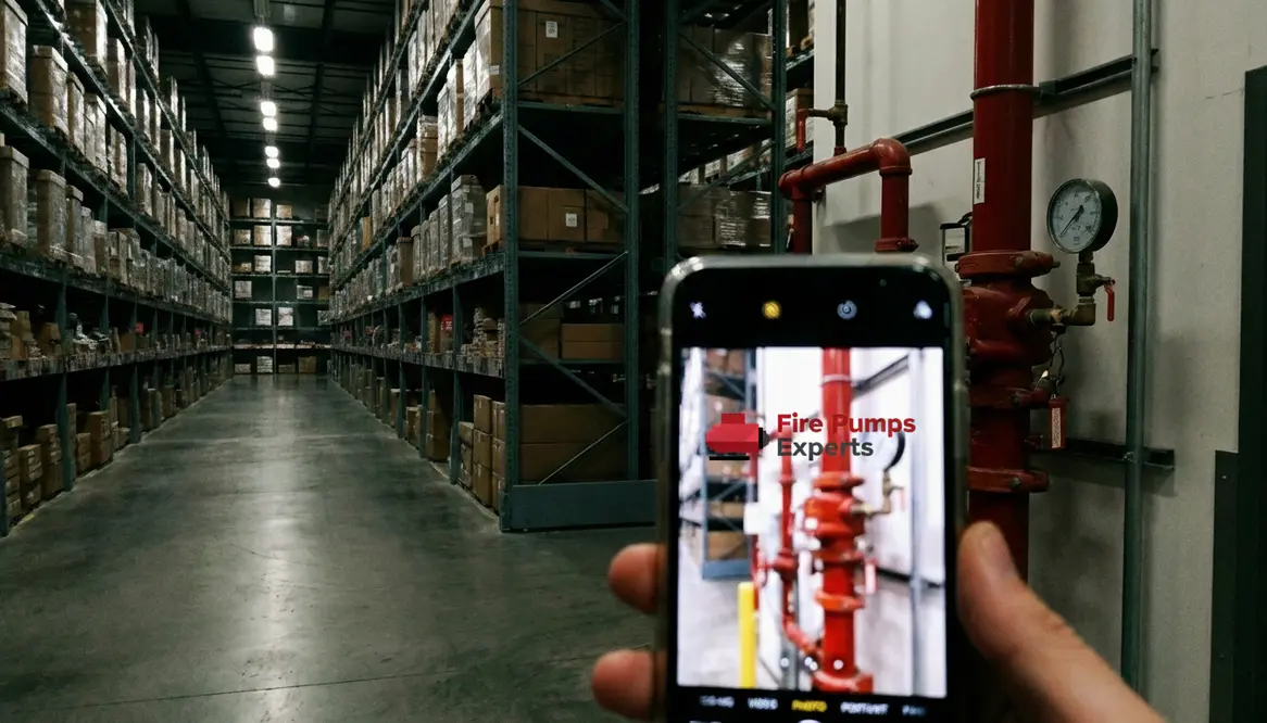 commerce warehouse fire protection water flow requirements