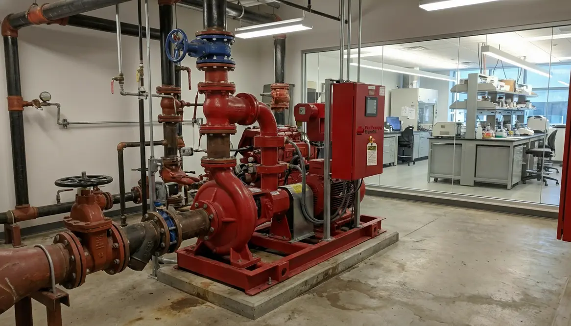 commercial campus fire protection