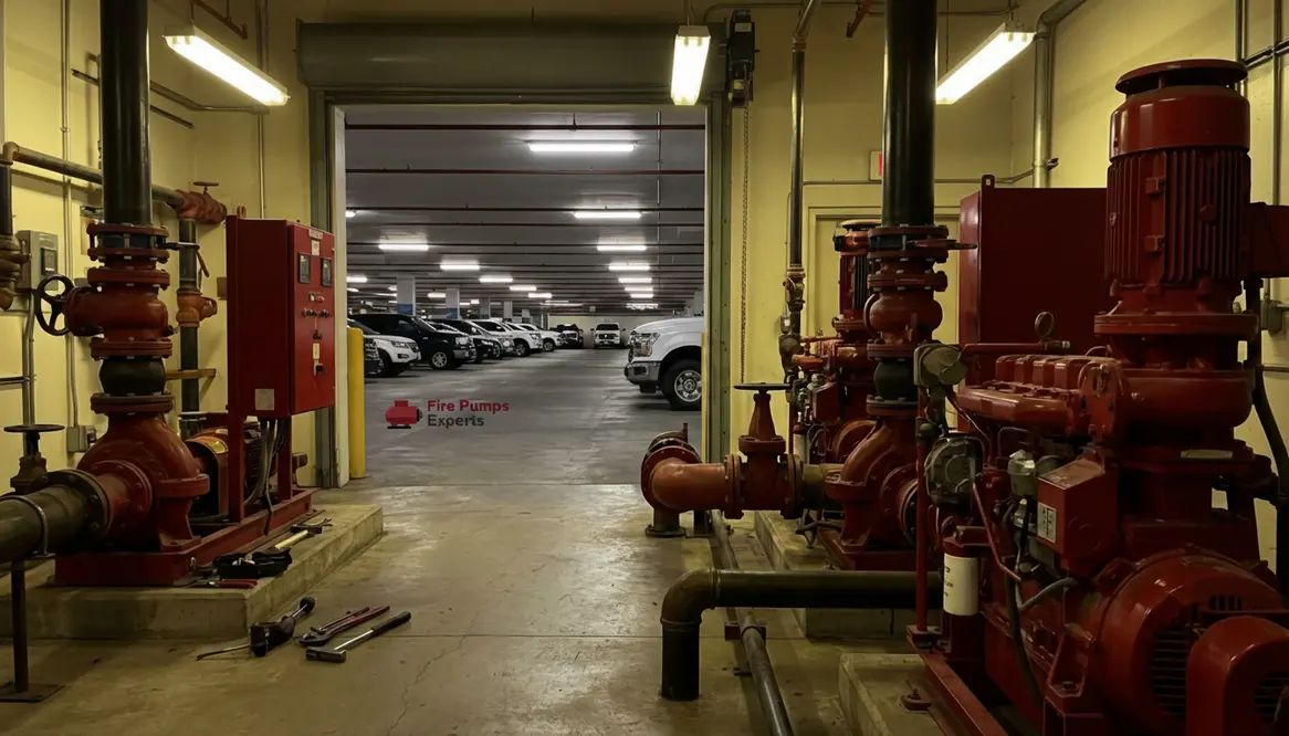 commercial garage fire pump systems