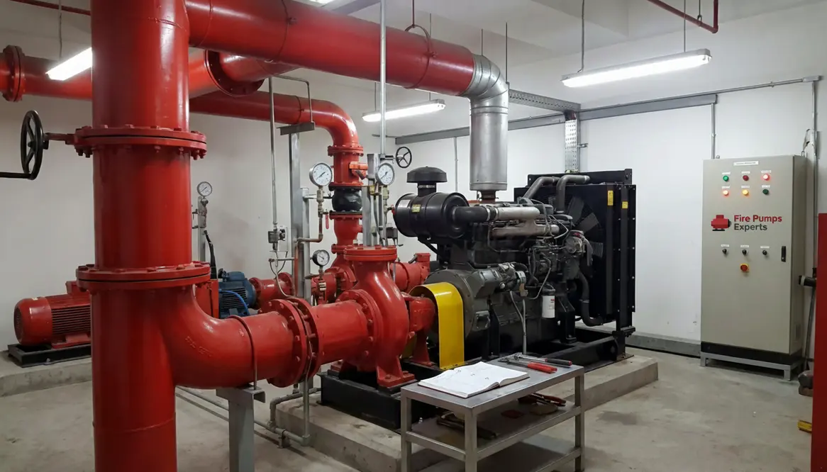 commercial office park fire pump systems