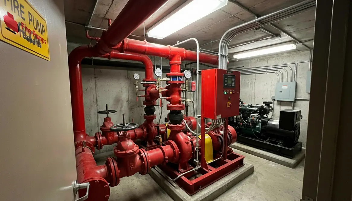 convention center fire pumps