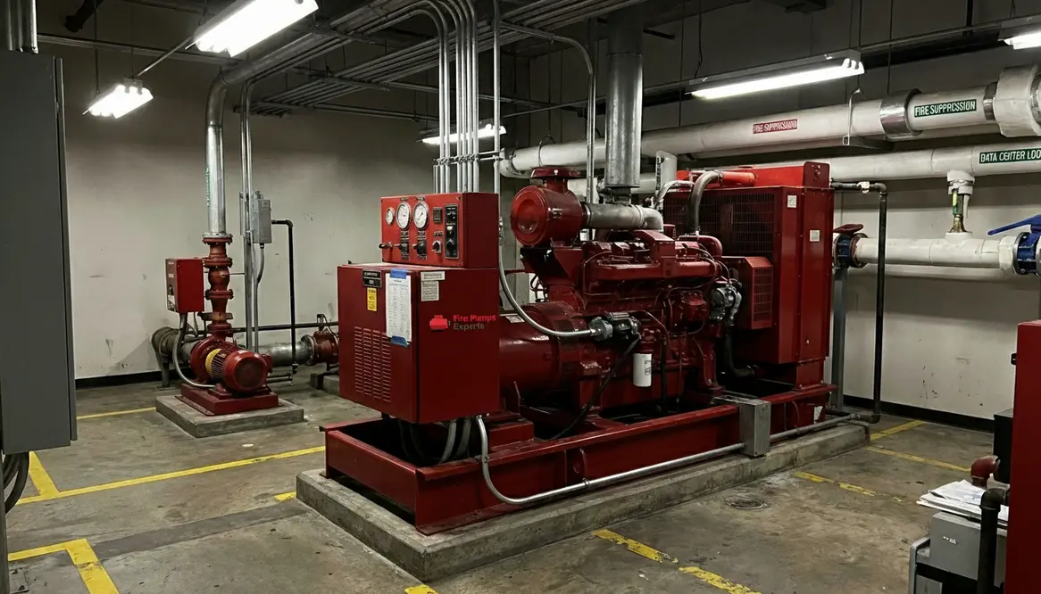 dallas data center fire pump systems