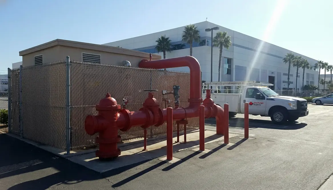 el segundo aerospace fire protection water supply