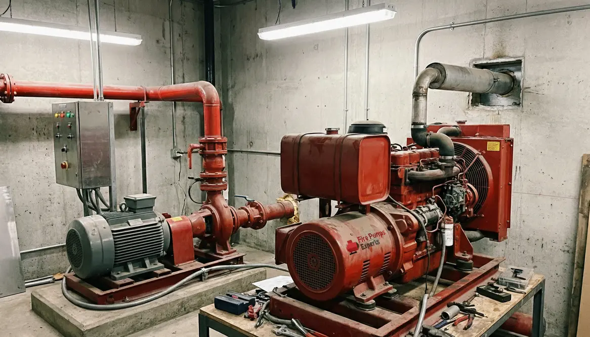 electric fire pump vs diesel fire pump