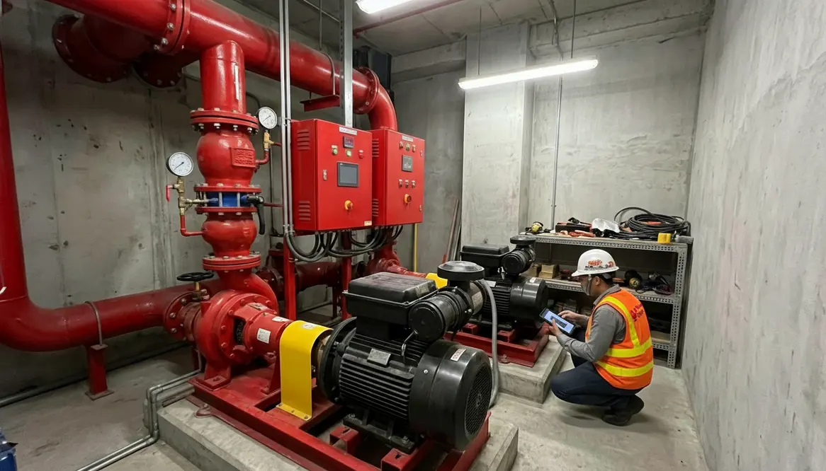 exhibition center fire pumps