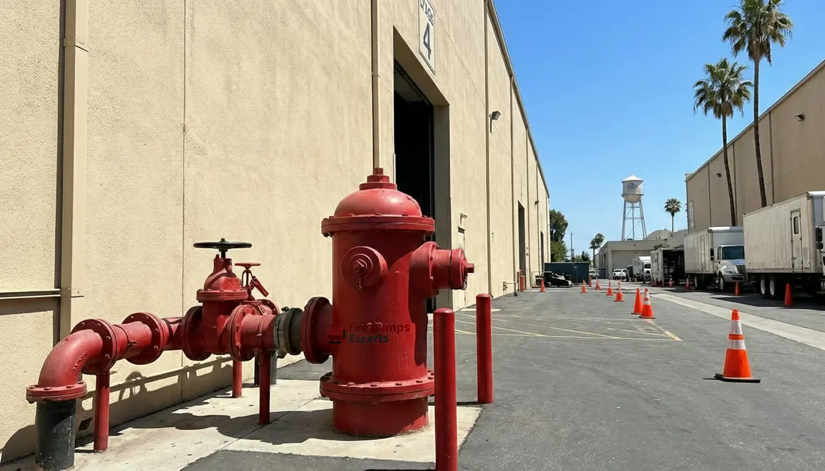 film studio fire protection water supply burbank