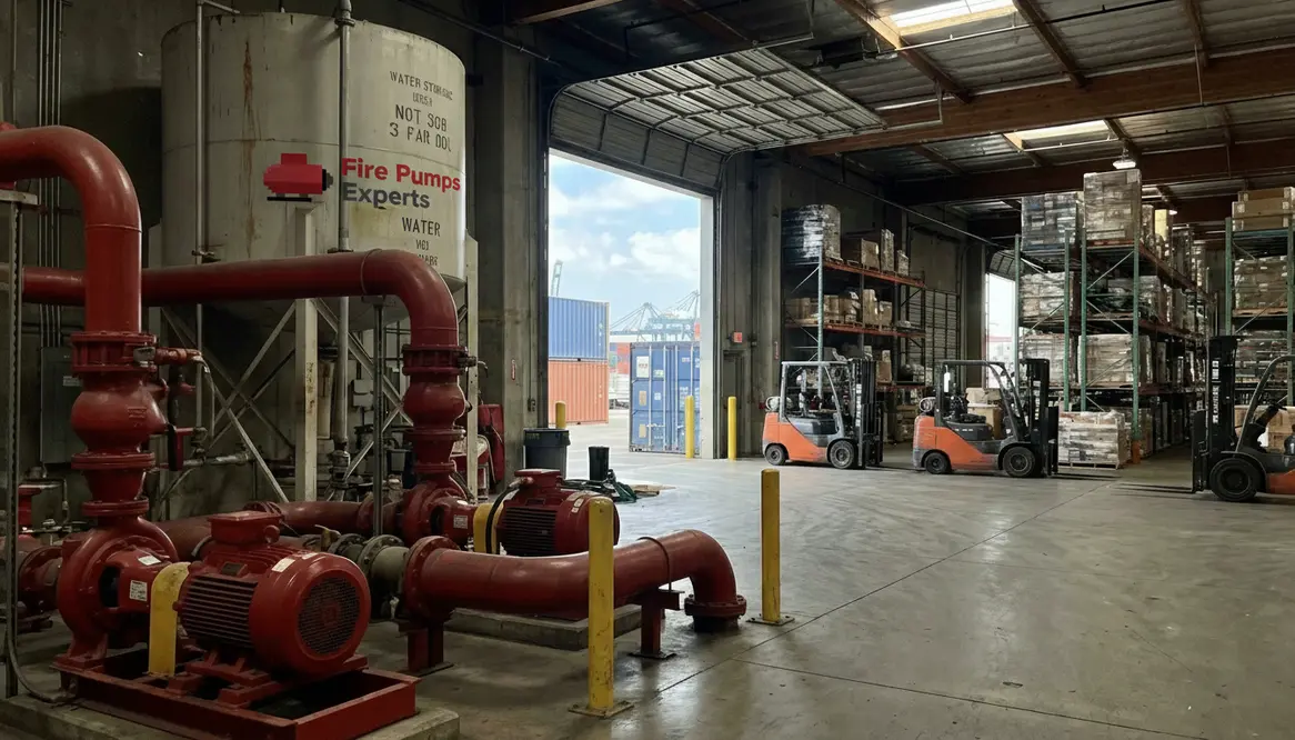 fire protection water supply port of los angeles warehouses