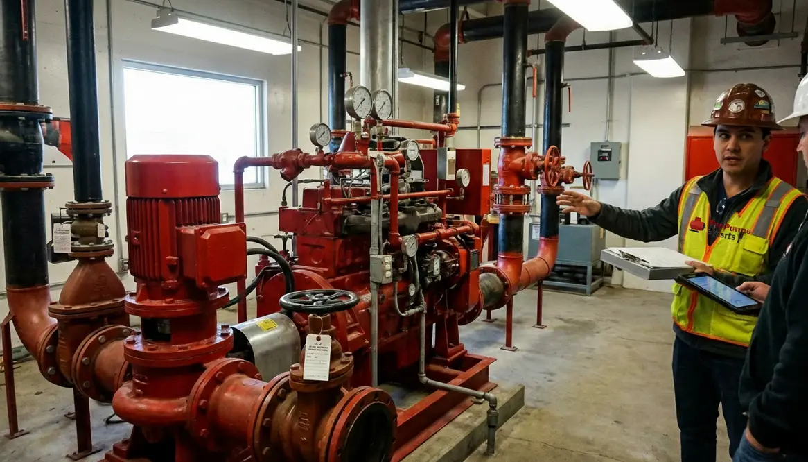 fire pump acceptance test field checklist los angeles
